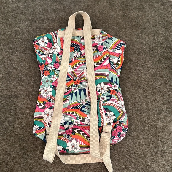 Kipling Floral Patterned Packable Backpack - Picture 3 of 6